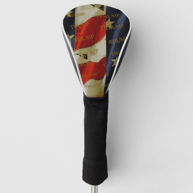 TRUMP GOLF HEADCOVER (Vorderseite)
