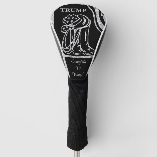 TRUMP GOLF HEADCOVER (Vorderseite)