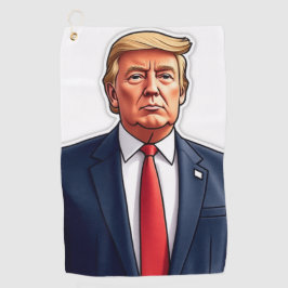 Trump Golf Towel Golfhandtuch