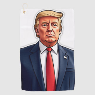 Trump Golf Towel Golfhandtuch