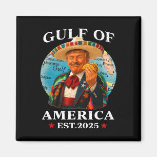 Trump Golf von Amerika nach 2025 Mexiko Trump USA Magnet
