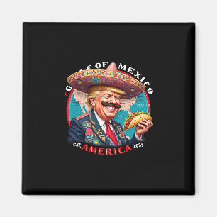Trump Golf Von Mexiko Est Amerika 2025 Magnet