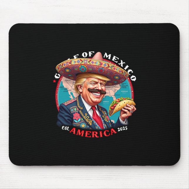 Trump Golf von Mexiko Est Amerika 2025  Mousepad (Vorne)