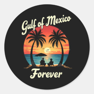 Trump Golf von Mexiko für immer 2 Runder Aufkleber