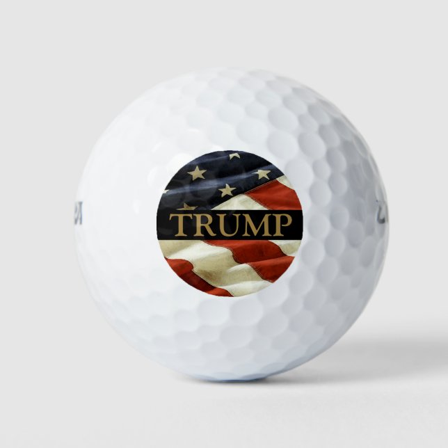 TRUMP GOLFBALL (Vorderseite)