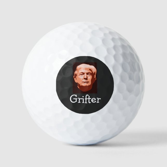 Trump Grifter Golf Ball (Vorderseite)