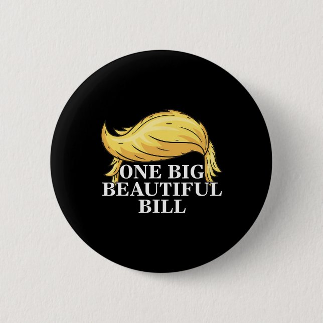 Trump Große Rechnung Eine große schöne Rechnung Lu Button (Vorderseite)