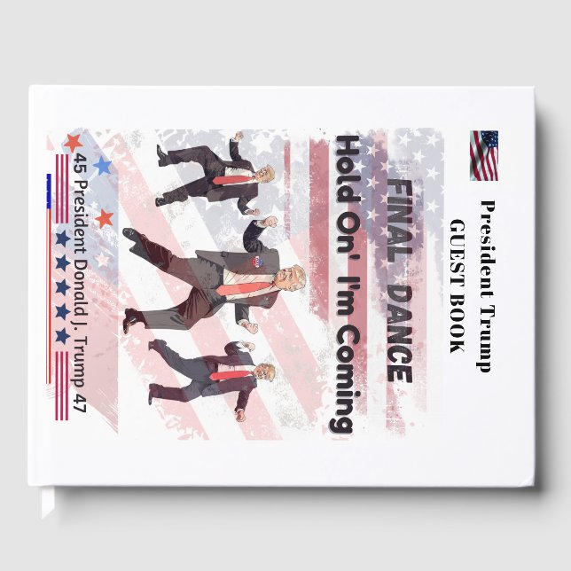 Trump Guest Book Gästebuch (Vorderseite)