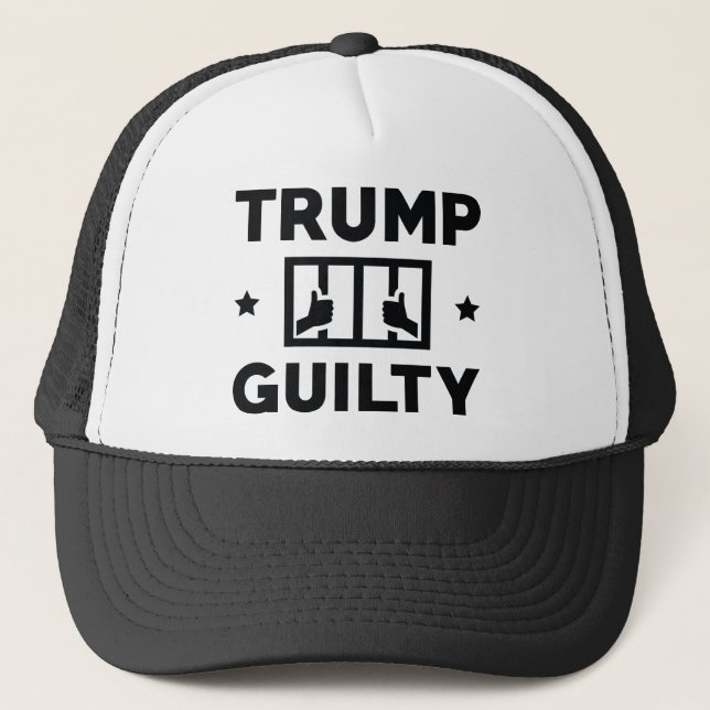 Trump Guilty Truckerkappe (Vorderseite)