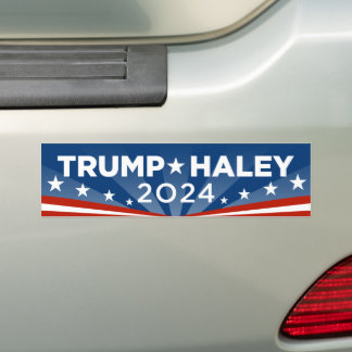 Trump Haley 2024 Autoaufkleber