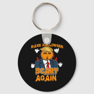 Trump Halloween MACHT HALLOWEEN WIEDER BEÄNGSTIGEN Schlüsselanhänger