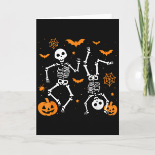 Trump Halloween Skelett Lustig Karte