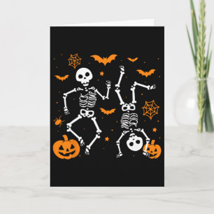 Trump Halloween Skelett Lustig Karte