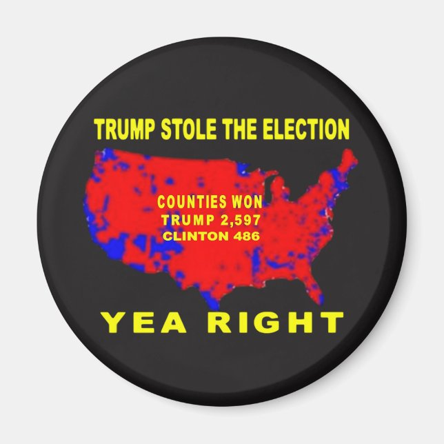TRUMP HALTE DIE WAHL MAGNET (Vorne)