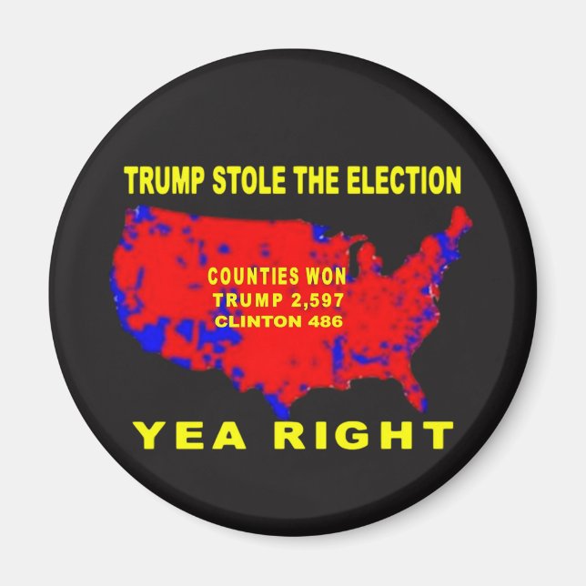 TRUMP HALTE DIE WAHL MAGNET (Vorne)