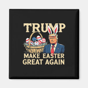 Trump Hase macht Ostern wieder großartig Lustiges Magnet
