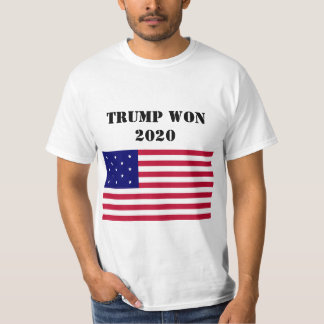 Trump hat 2020 den T - Shirt für Wahlen gewonnen