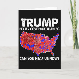 Trump hat bessere Abdeckung als 5g Karte Trump 5g