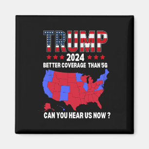 Trump hat bessere Abdeckung als 5g USA-Wahlkarte T Magnet