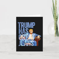 Trump hat ein großes jüdisches, lustiges politisch