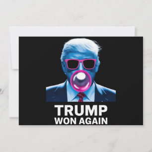 Trump hat erneut die Wahl 2024 zum 47. Präsidenten Einladung