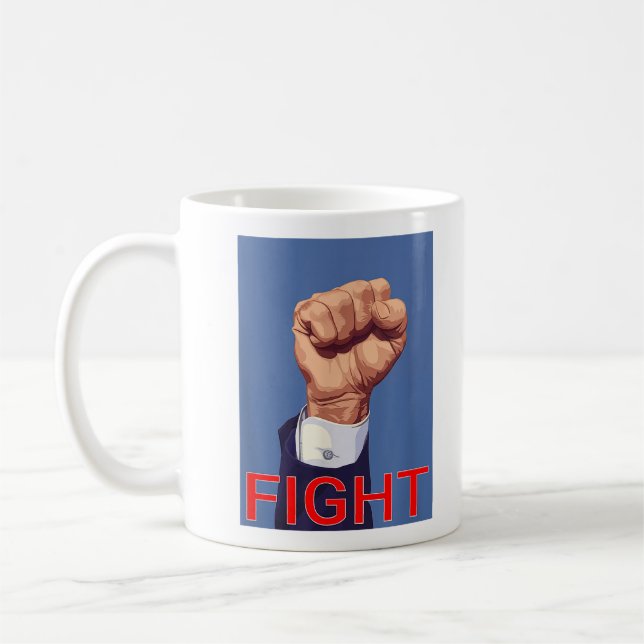 Trump hat Faust. Kampf Kaffeetasse (Links)