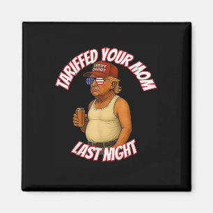 Trump hat gestern Abend mit dem Zögern Daddy 2 auf Magnet