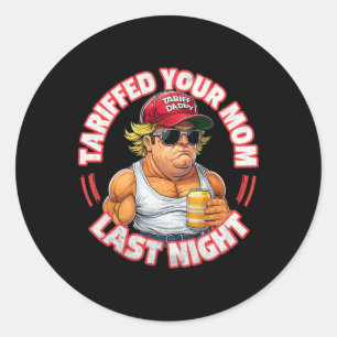 Trump hat gestern Abend mit dem Zögern Daddy Ihre Runder Aufkleber