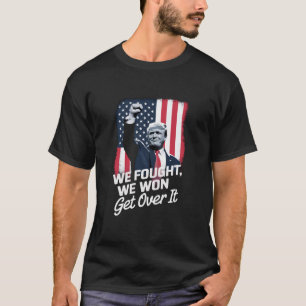 Trump hat gewonnen, akzeptiere es, Trump-Sieg 47.  T-Shirt
