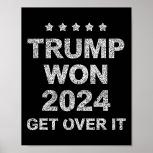 Trump hat gewonnen, finde dich damit ab 2025 4  poster