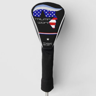 Trump hat gewonnen! KAG2024 Golfkopfabdeckung Golf Headcover