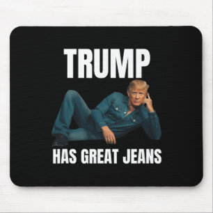 Trump hat großartige Jeans Lustiger Meme-Stil Meme Mousepad