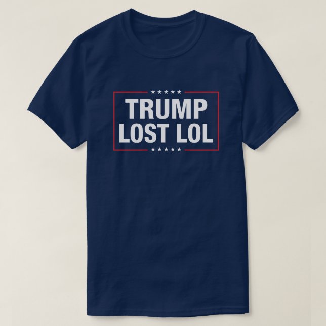Trump hat seltsame Anti-Trump verloren T-Shirt (Design vorne)