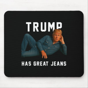 Trump Hat Tolle Jeans Lustiger Meme Mousepad