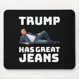 Trump Hat Tolle Jeans Lustiges Grafik T-Shirt Retr Mousepad