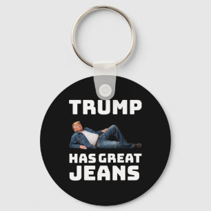 Trump Hat Tolle Jeans Lustiges Grafik T-Shirt Retr Schlüsselanhänger