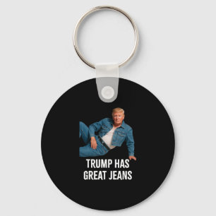 Trump Hat Tolle Jeans Lustiges Grafik T-Shirt Retr Schlüsselanhänger