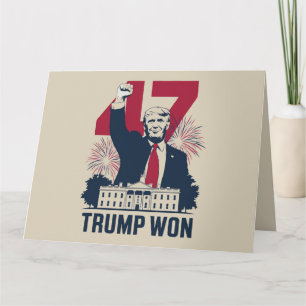 Trump hat wieder die Präsidentschaftswahl 2024 gew Karte