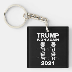 Trump hat wieder die Wahl 2024 Inaugurationstag 47 Schlüsselanhänger
