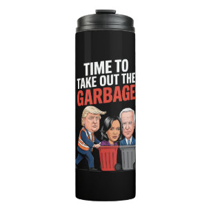 Trump hat Zeit, den Müll auszuschütten Thermosbecher