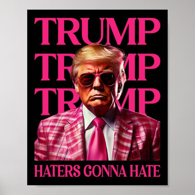 Trump Haters Gonna Hate  Poster (Vorne)