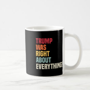Trump hatte absolut recht! kaffeetasse