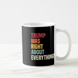 Trump hatte absolut recht! kaffeetasse