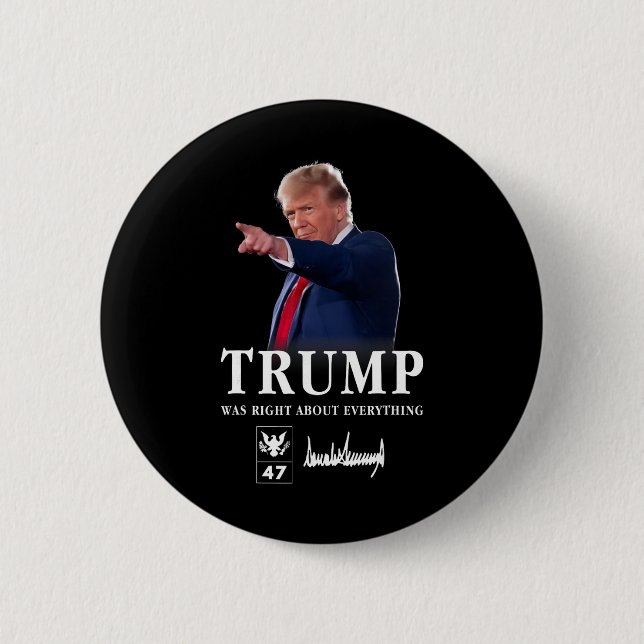 Trump hatte in allem recht _7  button (Vorderseite)