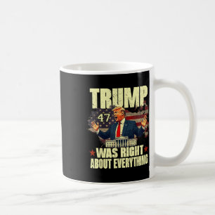 Trump hatte in allem recht kaffeetasse