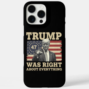 Trump hatte in allem recht USA Amerika iPhone 16 Pro Max Hülle