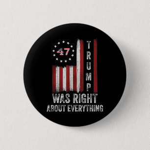 Trump hatte recht mit allem, was die amerikanische button
