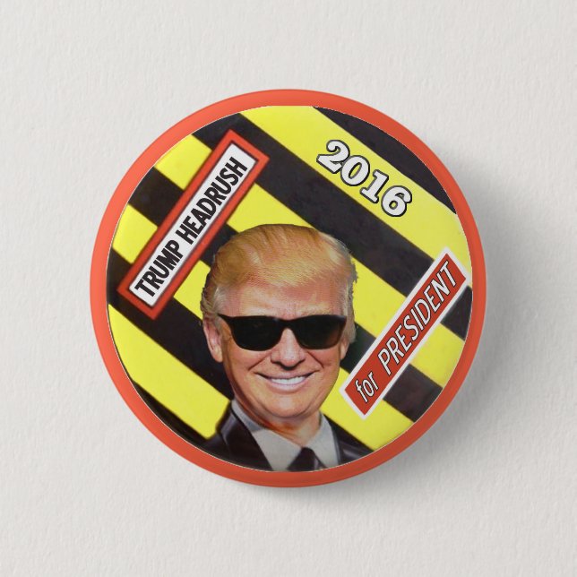 Trump Headrush Button (Vorderseite)