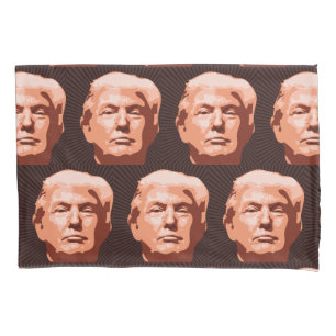 TRUMP HEADS FUNNY PILLOWCASES KISSENBEZUG