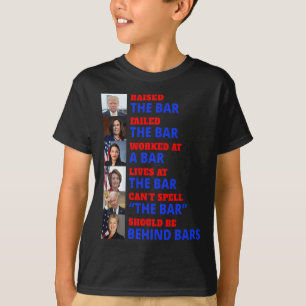 Trump hob die Bar Harris Versagte die Bar T-Shirt